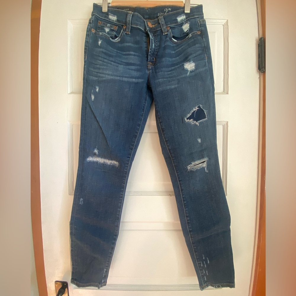 JCrew Toothpick Midrise Jeans - Size 27